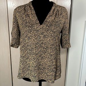 Joie Women’s V-Neck Silk Blouse Blouse